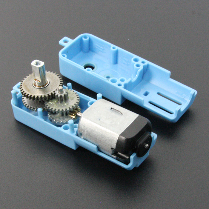 TT Gear Motor All-Metal Gearbox - 1:90 Gear Ratio